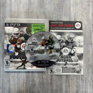 NCAA Football 13 PS3 Game Complete CIB (Sony PlayStation 3) Very Good